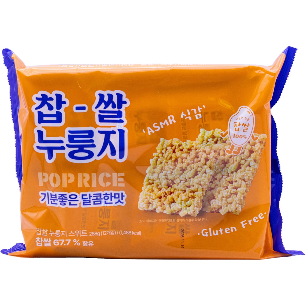 라이스파이 찹쌀 누룽지 스위트 24g