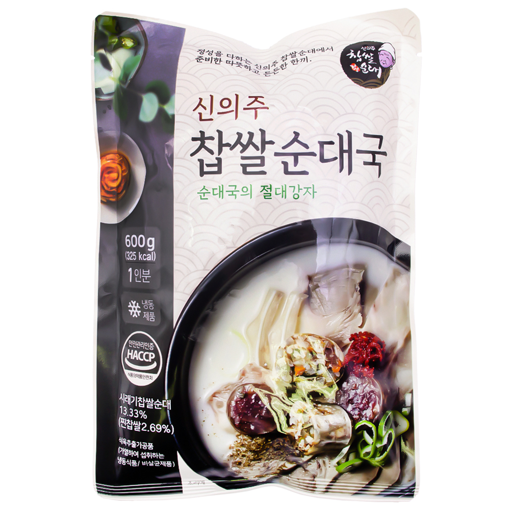 거성푸드 신의주 찹쌀순대국 600g