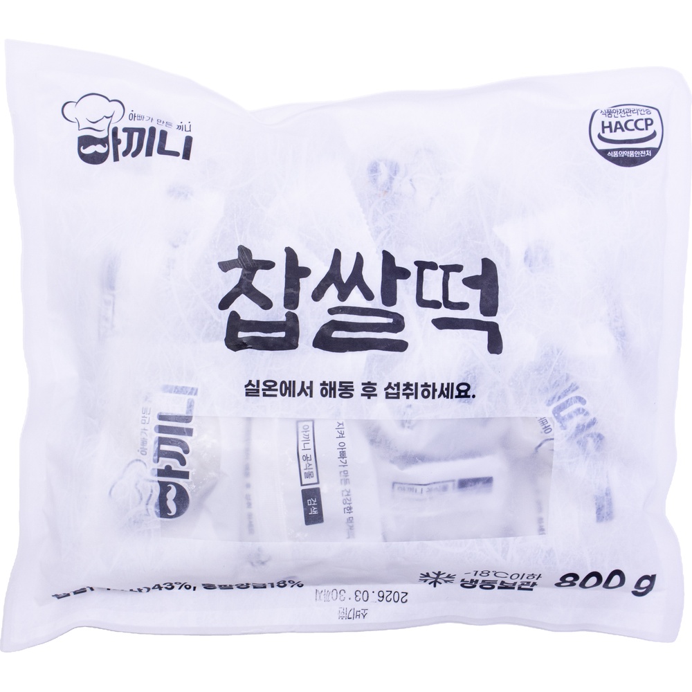 티제이에프앤비 아끼니 찹쌀떡 50g