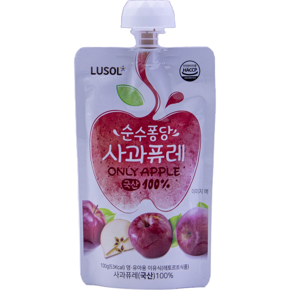 에르코스 루솔 순수퐁당 사과퓨레 100g
