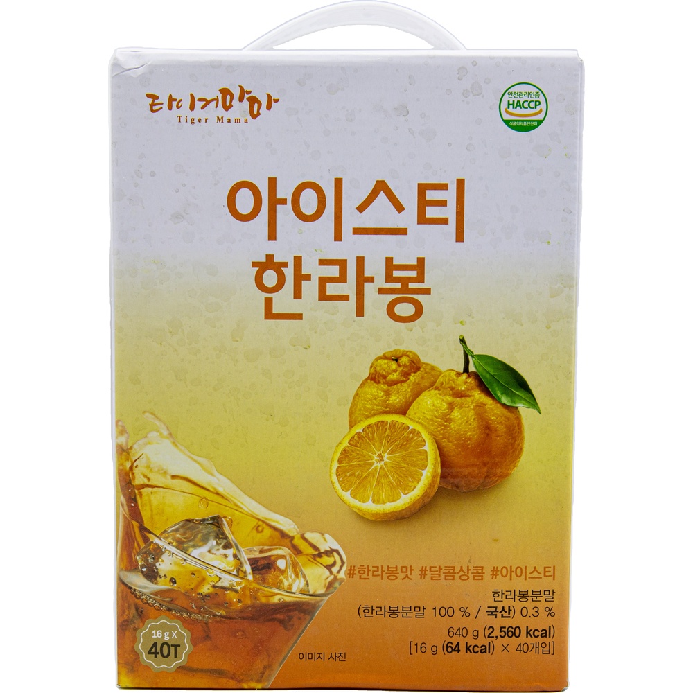 고려인삼 타이거마마 아이스티 한라봉 16g