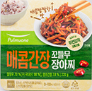 풀무원 매콤간장 꼬들무 장아찌 220g