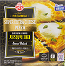 오뚜기 돌판오븐에 구워만든 치즈듬뿍 피자 370g