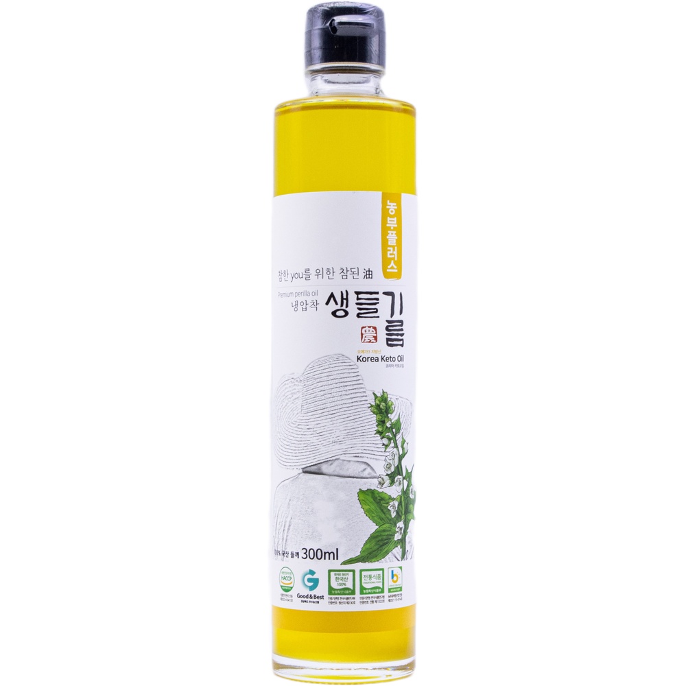 농부플러스 오메가3 냉압착 생들기름 300mL