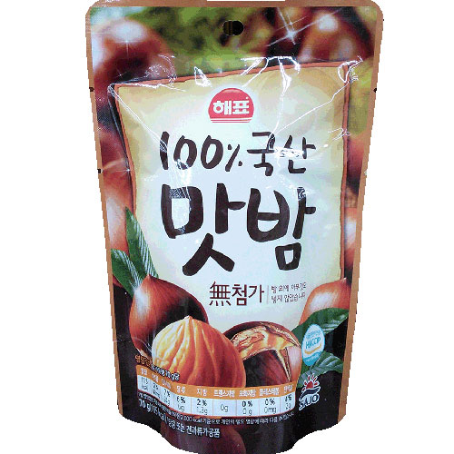 해표 100% 국산맛밤 70g