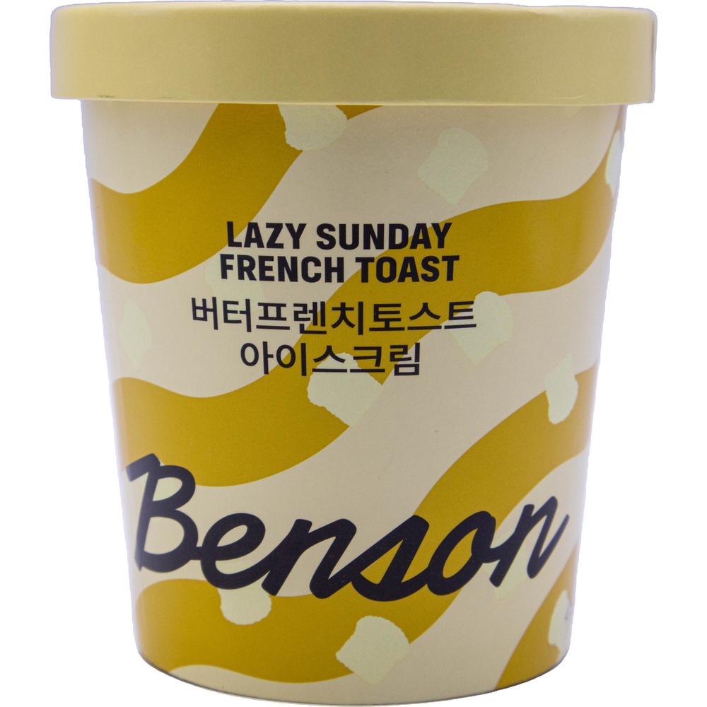 벤슨 버터프렌치토스트 아이스크림 474mL