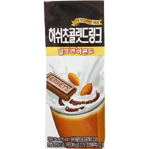 매일유업 허쉬초콜릿드링크 밀크앤아몬드 235ml