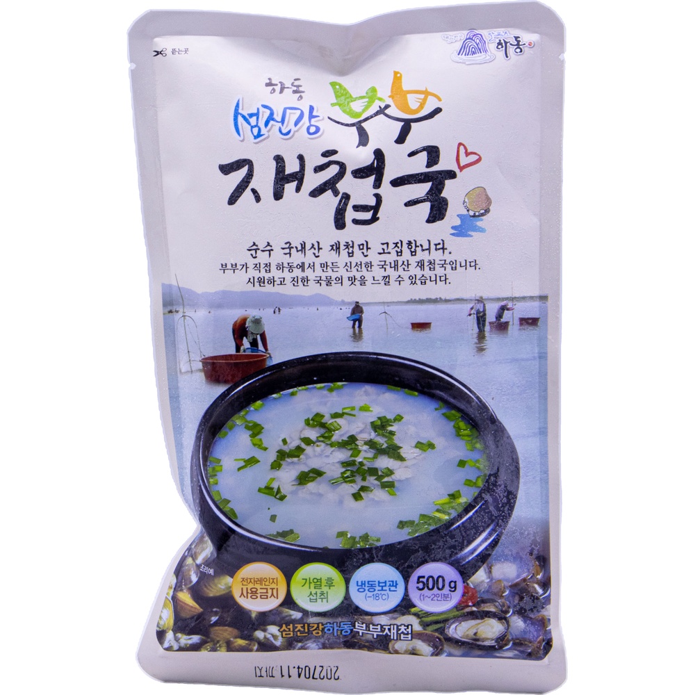 부부식품 하동 섬진강 부부 재첩 500g
