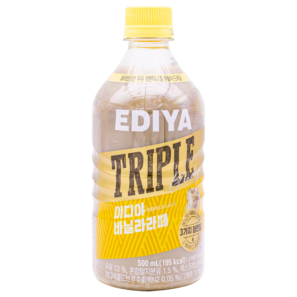 이디야 트리플 바닐라라떼 500mL