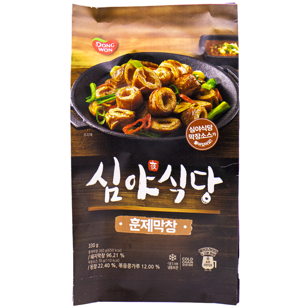 동원 심야식당 훈제막창 330g
