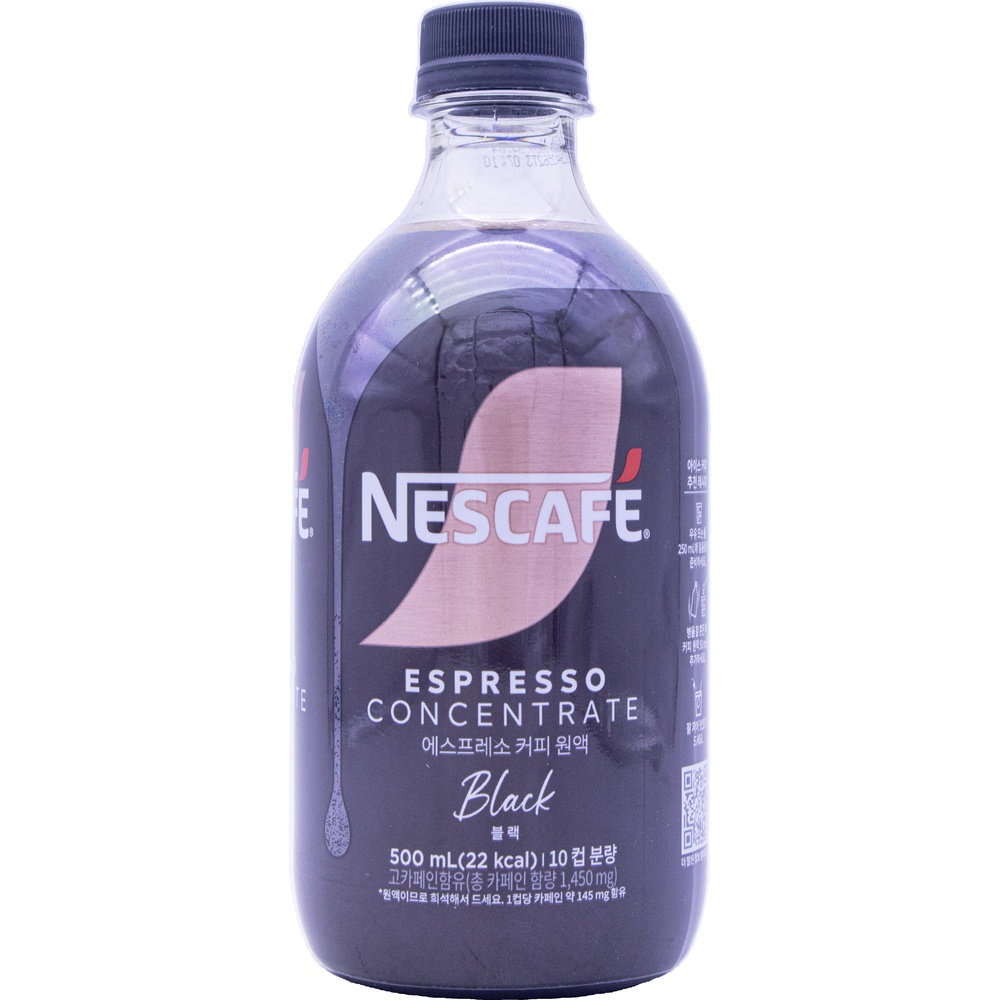 네슬레 네스카페 에스프레소 커피 원액 블랙 500mL