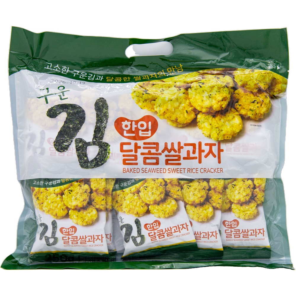 케이비인터내셔날 구운김 한입 달콤쌀과자 25g