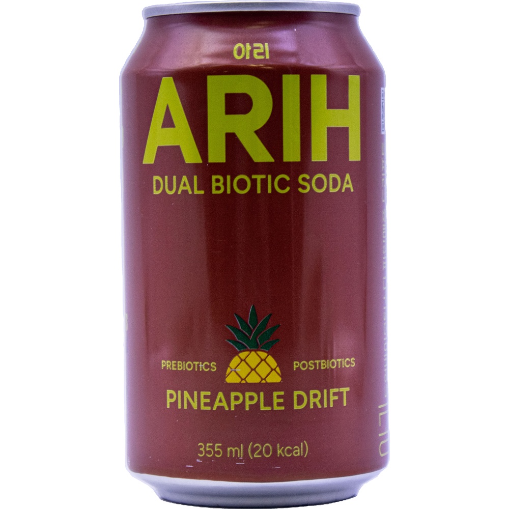 hy 아리 듀얼 바이오틱 소다 파인애플 드리프트 355mL