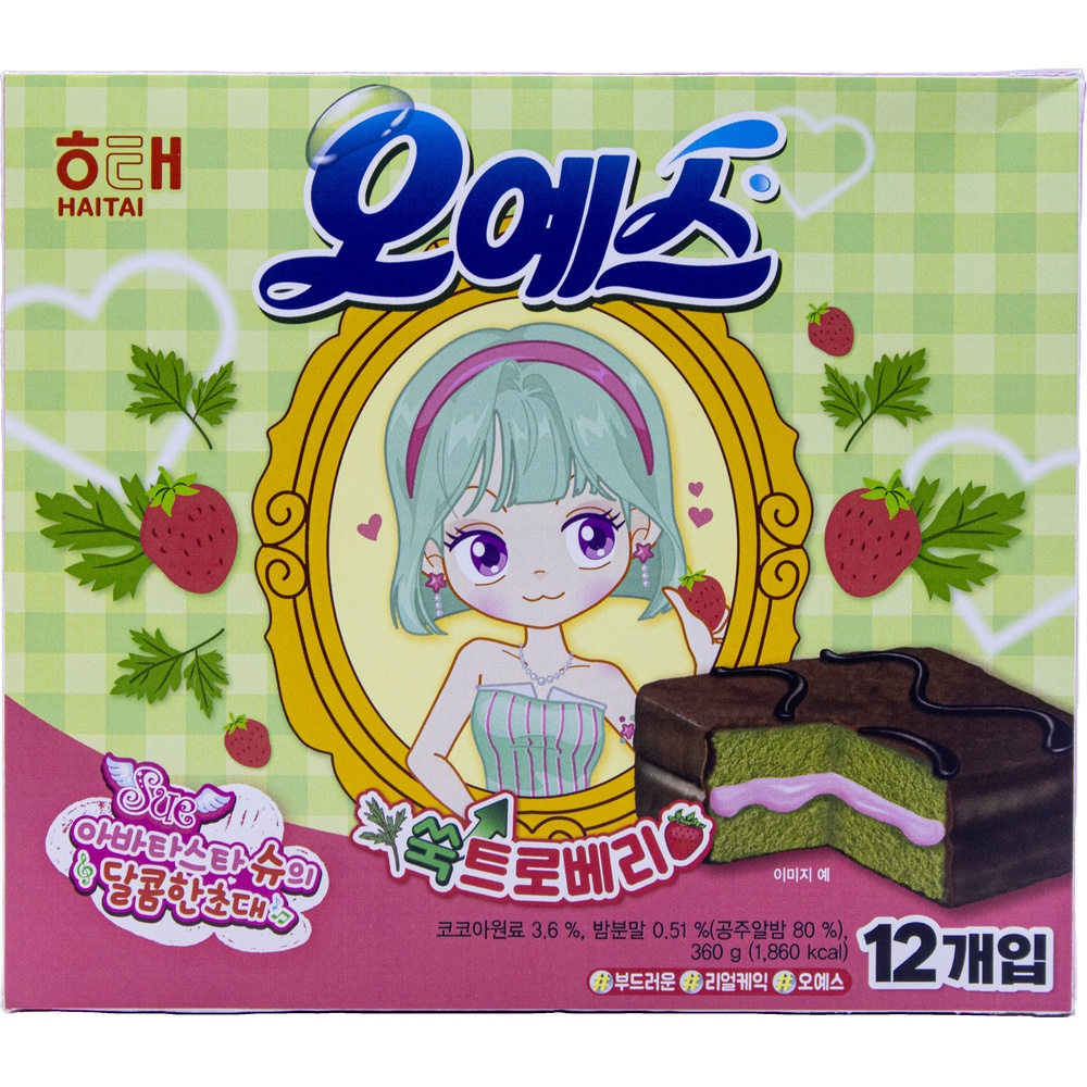 해태 오예스 쑥트로베리 30g
