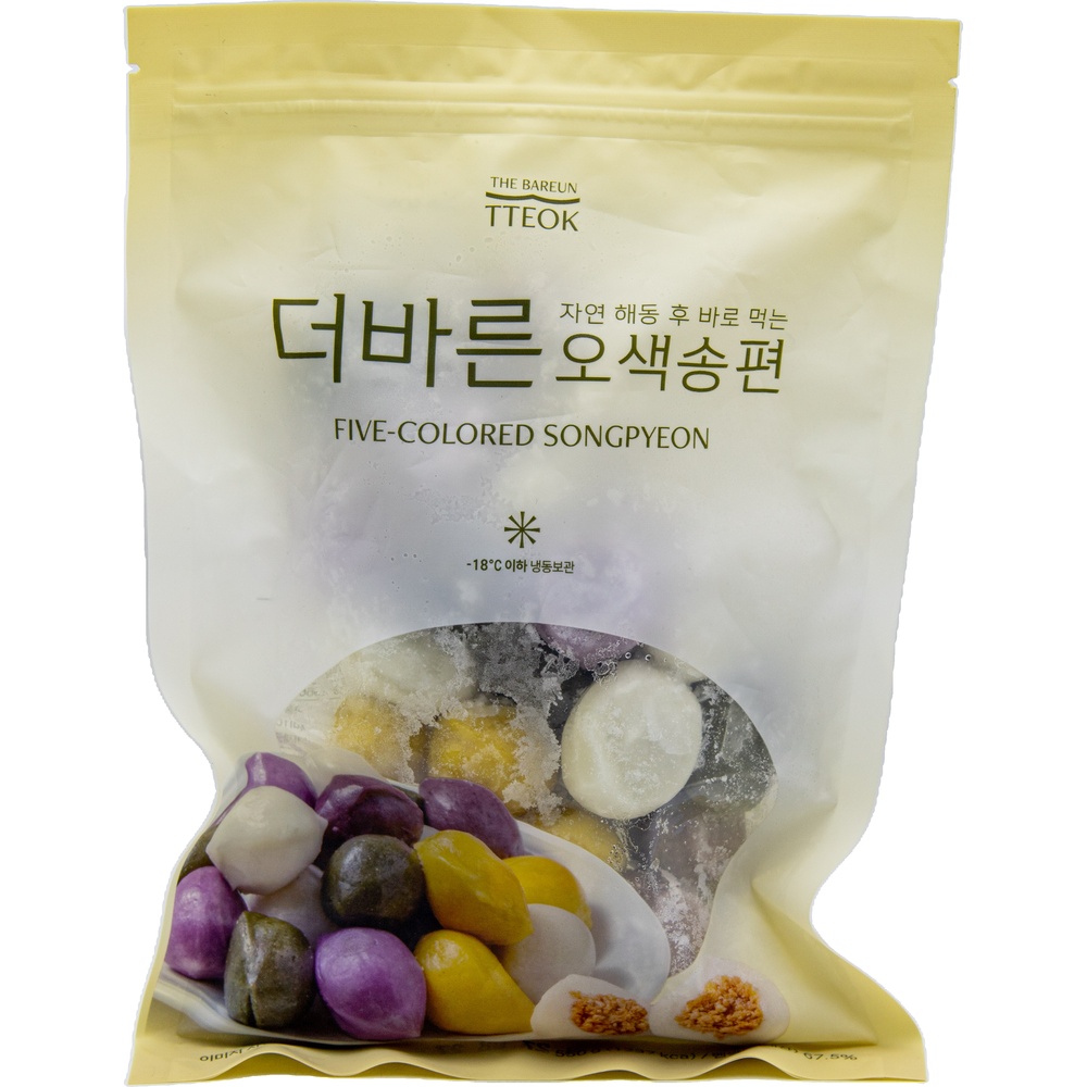 더바른떡 더바른 오색송편 550g