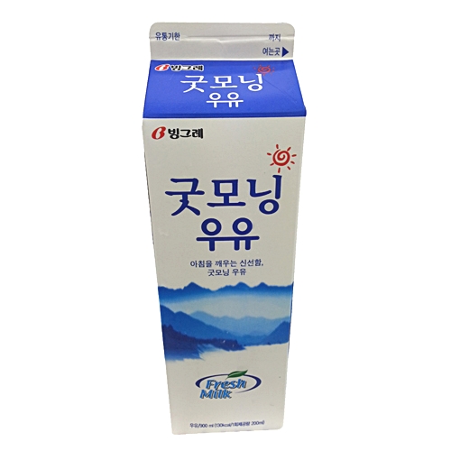 빙그레 굿모닝 우유 900ml