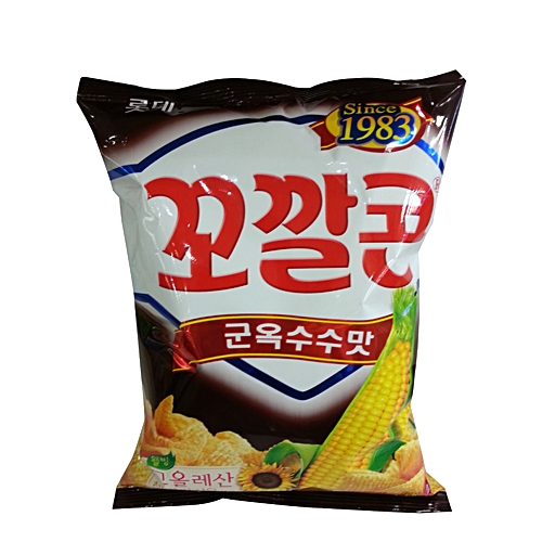 롯데 꼬깔콘 군옥수수맛 128g