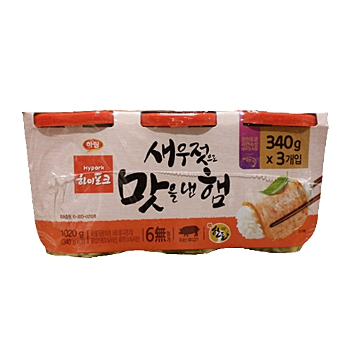 팜스코 새우젓으로 맛을 낸 햄 1020g
