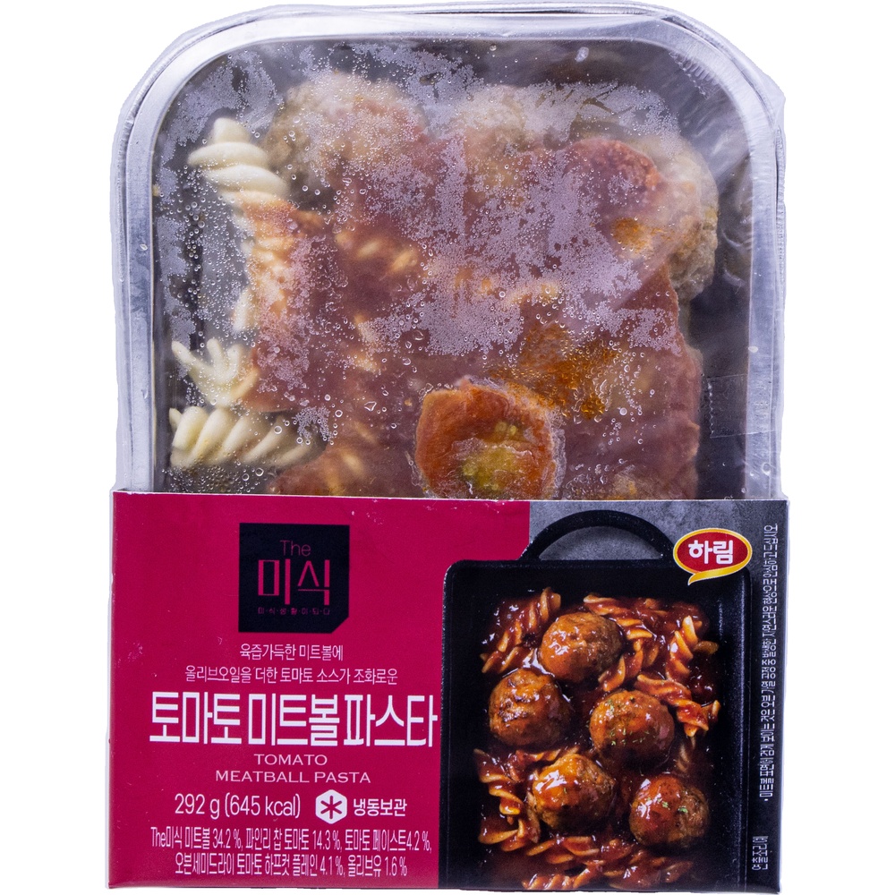 하림 더미식 토마토 미트볼 파스타 292g