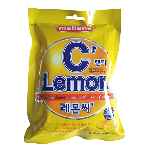 멜랜드 레몬씨 캔디 100g