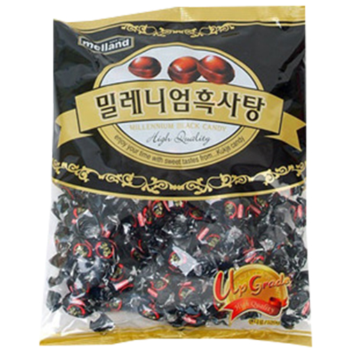 멜랜드 밀레니엄흑사탕 520g