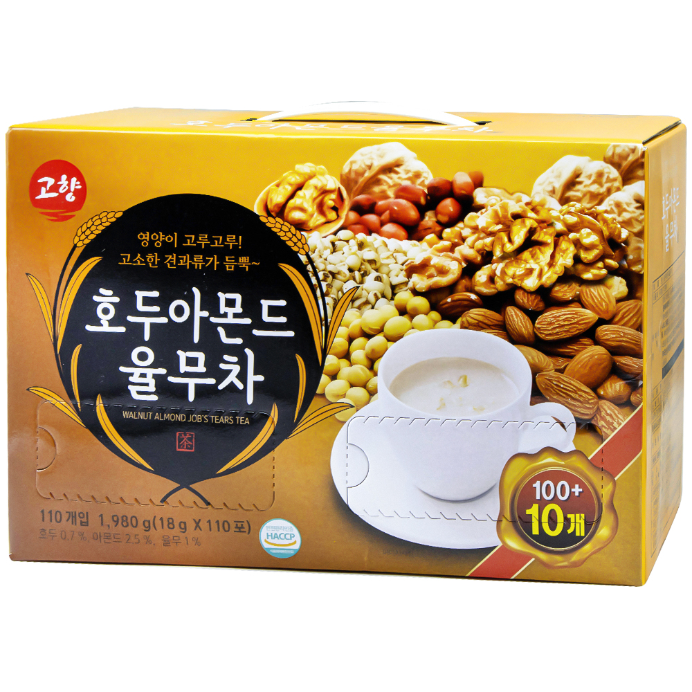 고려인삼 고향 호두아몬드 율무차 18g
