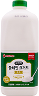 서울우유 더 진한 플레인 요거트 순수 무가당 1.8L