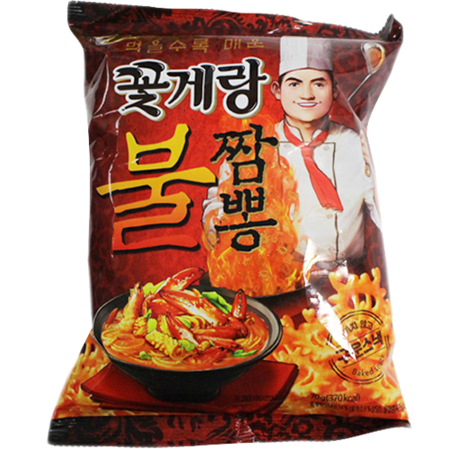 빙그레 꽃게랑 불짬뽕 70g