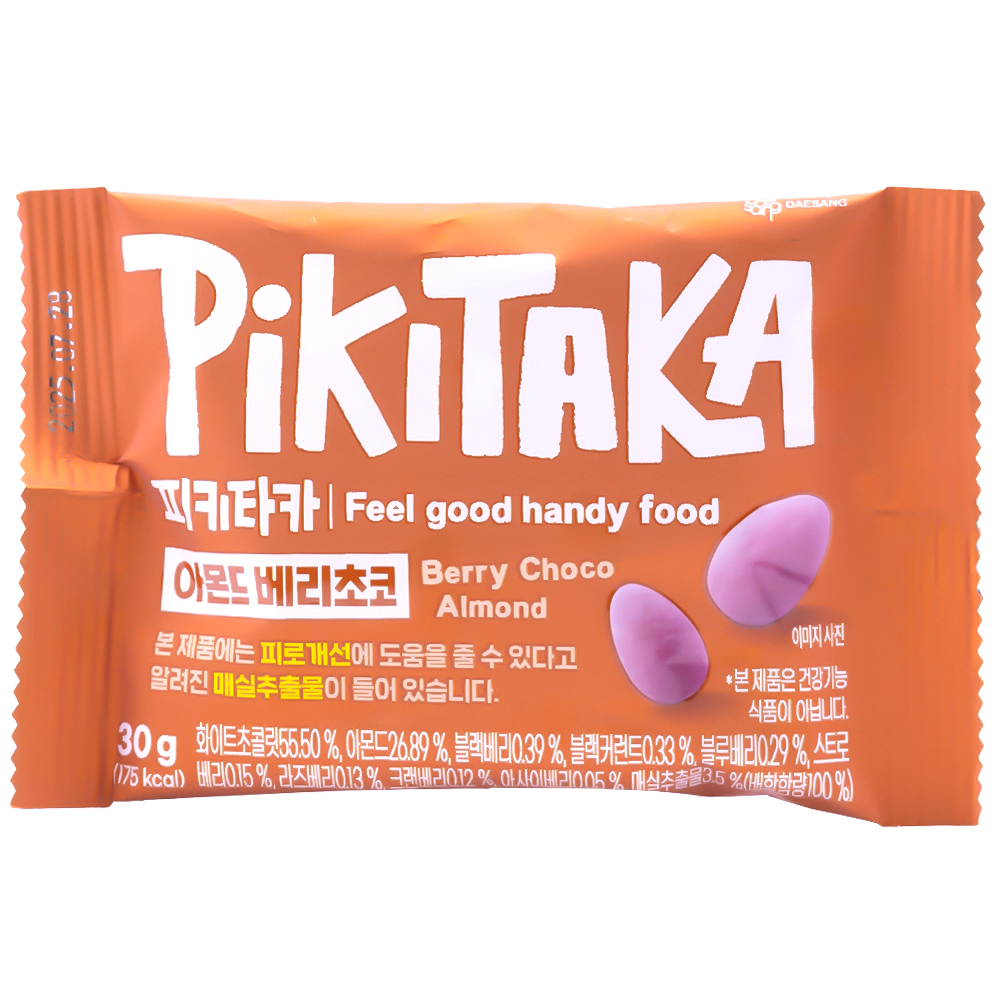 대상 피키타카 아몬드 베리초코 30g