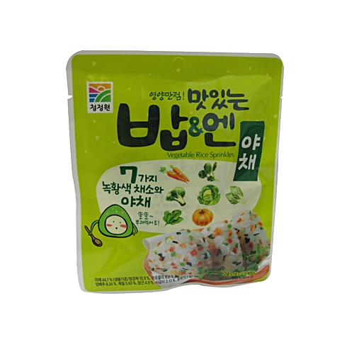청정원 맛있는 밥엔 야채 24g