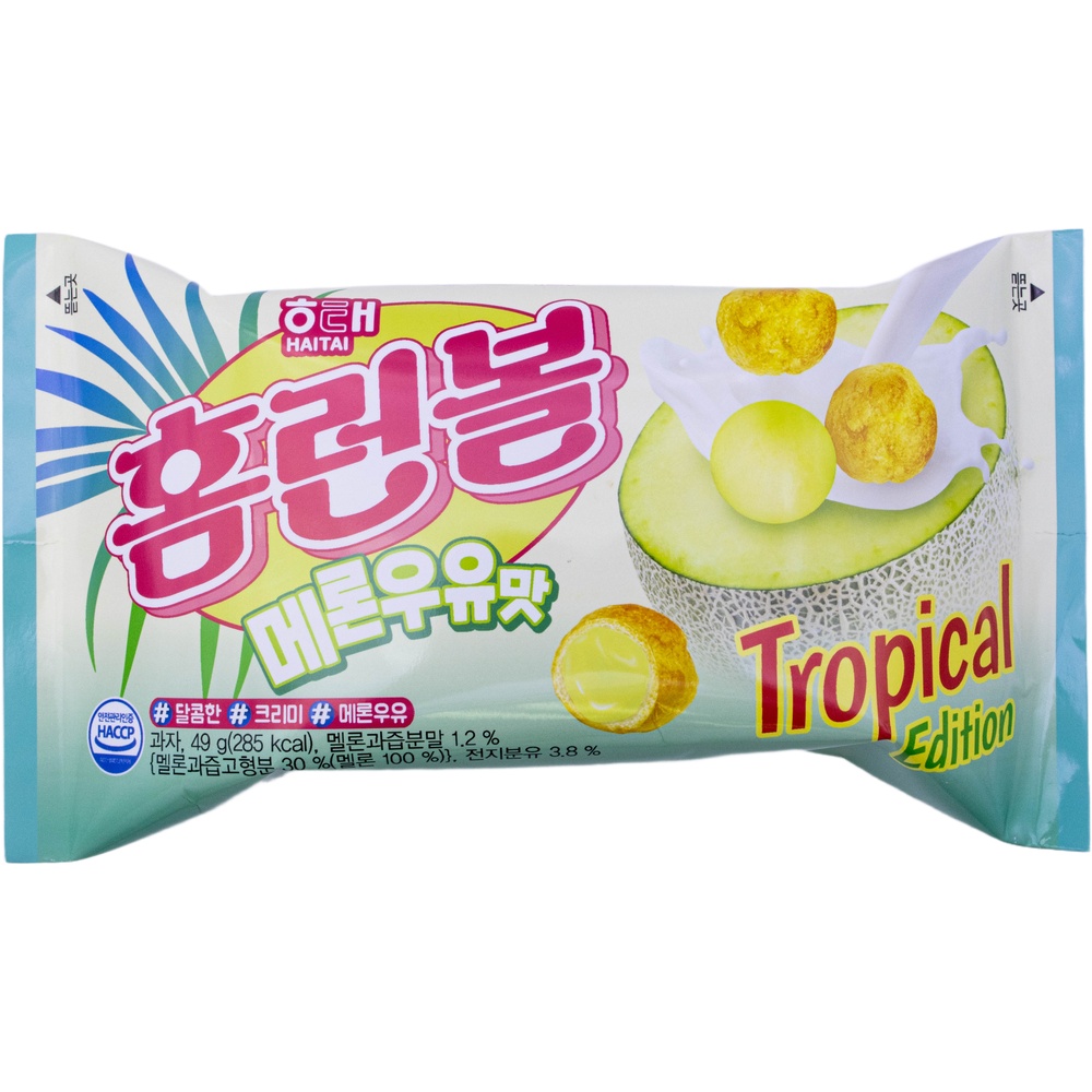 해태 홈런볼 메론우유맛 49g