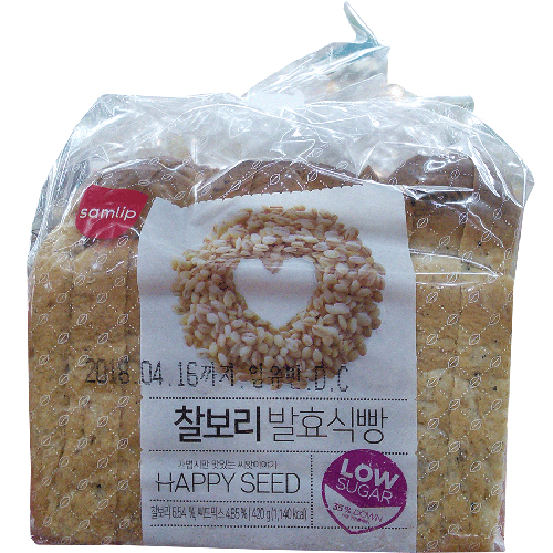 삼립 찰보리발효식빵 420g