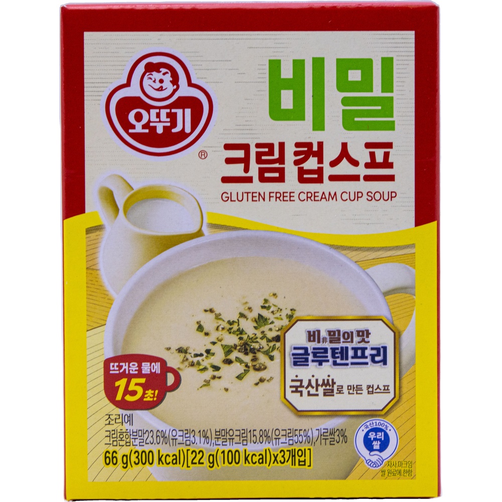 오뚜기 비밀 크림 컵스프 22g