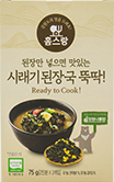 홈스랑 시래기 된장국 뚝딱 75g