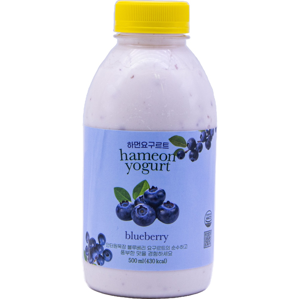 안터원목장 하먼요구르트 블루베리 500mL