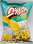 오리온 스윙칩 갈릭디핑소스맛 60g