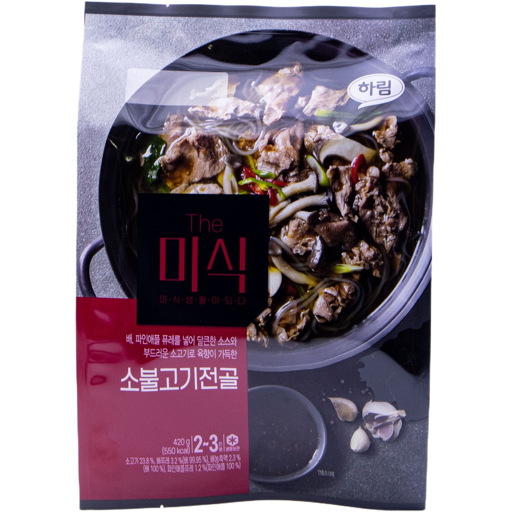 하림 더미식 소불고기전골 420g