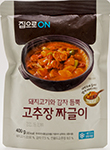 청정원 집으로ON 돼지고기와 감자 듬뿍 고추장 짜글이 400g