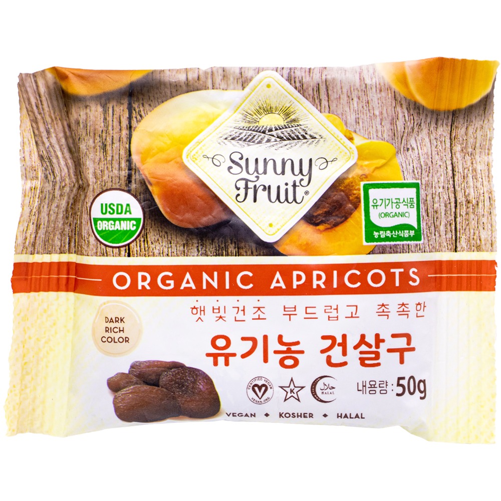 써니 후르츠 유기농 건 살구 50g