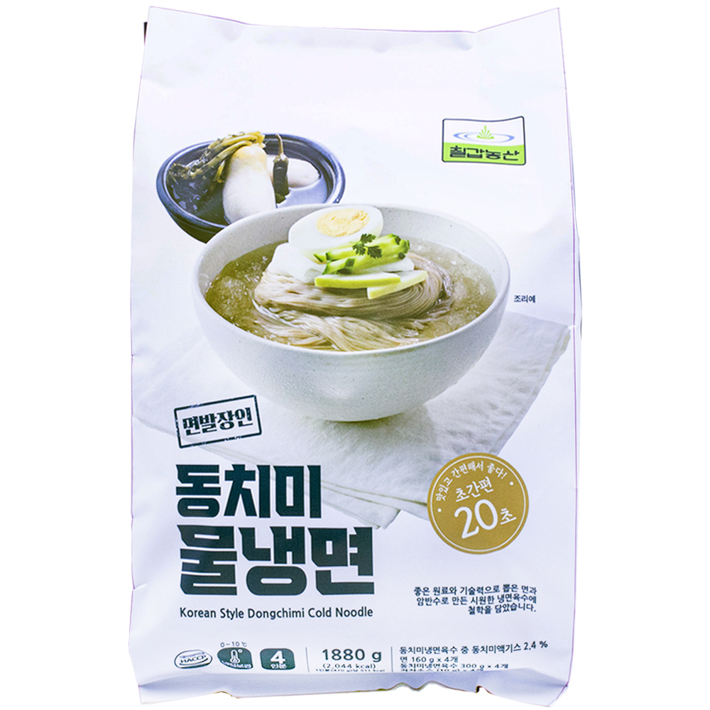 칠갑농산 면발장인동치미물냉면 1880g