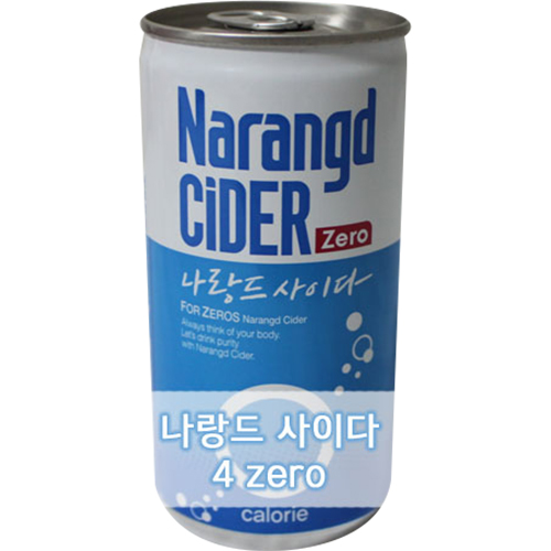 동아오츠카 나랑드 사이다 제로 180ml