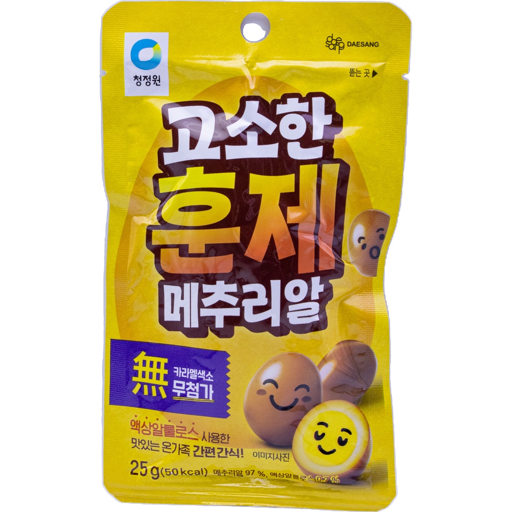 대상 청정원 고소한 훈제 메추리알 25g