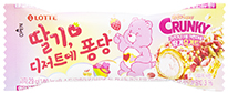 롯데 크런키 더블크런치바 딸기요거트 29g