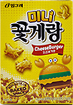 빙그레 미니꽃게랑 치즈버거맛 40g