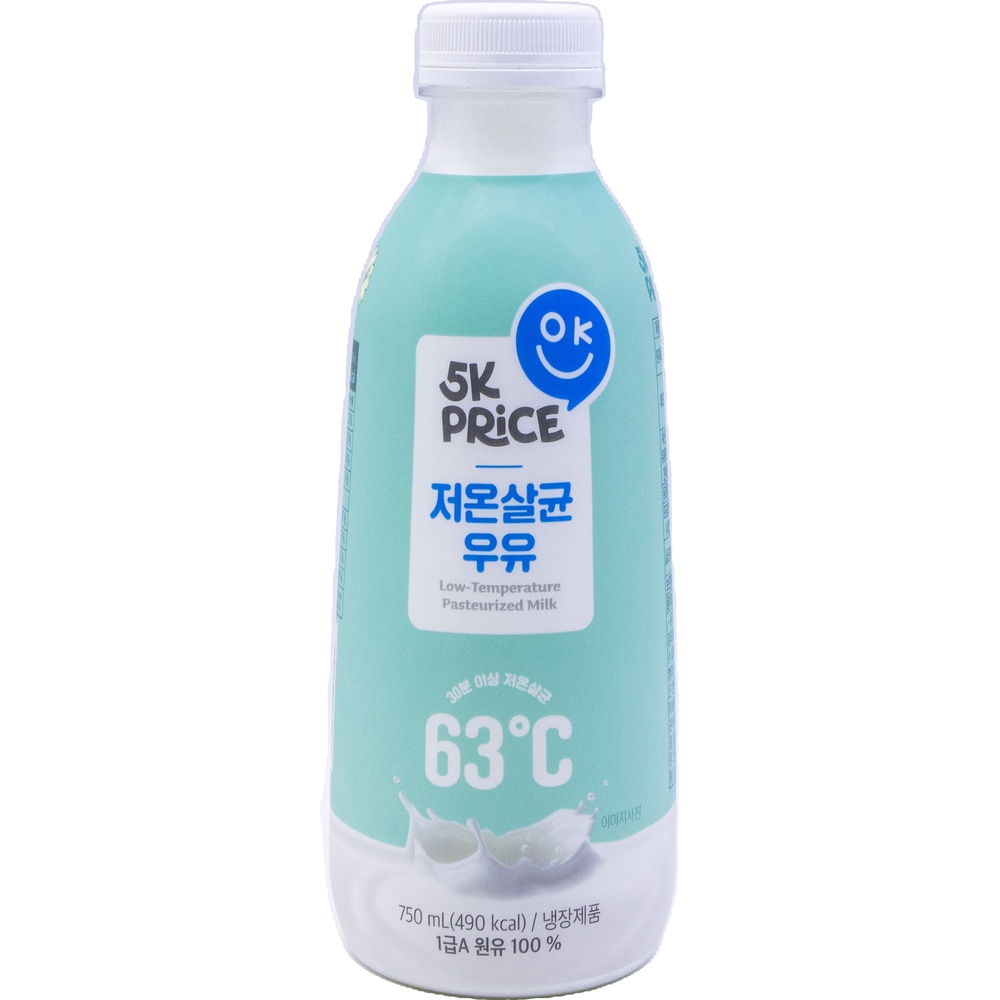 이마트 오케이프라이스 저온살균우유 750mL