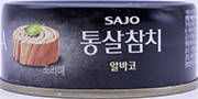 사조 통살참치 알바코 100g