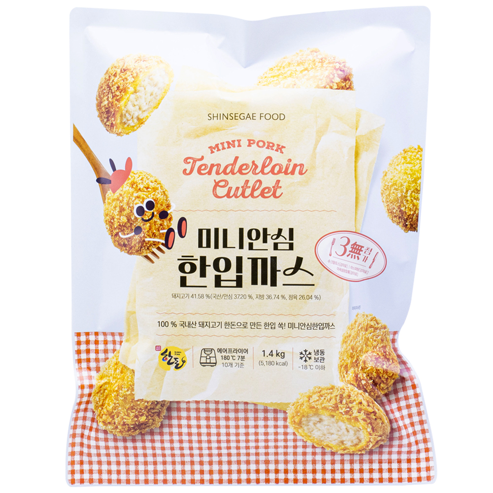 신세계푸드 미니안심한입까스 1.4kg