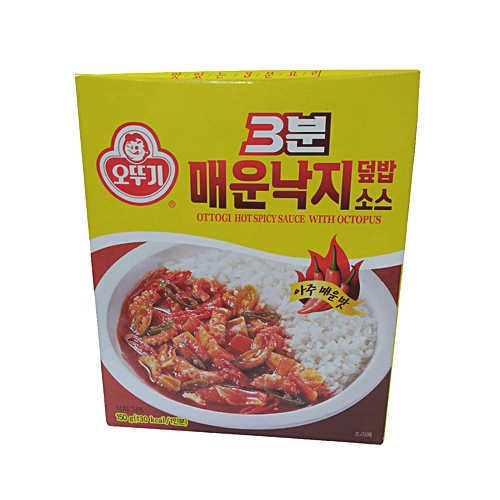 오뚜기 3분 매운낙지 덮밥소스 150g