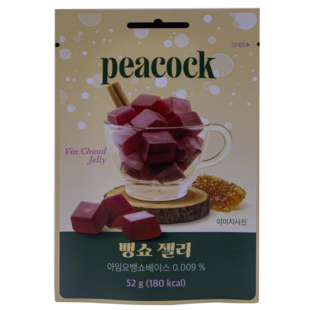 피코크 뱅쇼 젤리 52g
