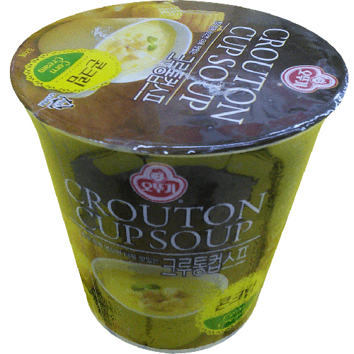 오뚜기 크루통 컵스프 콘크림 27g